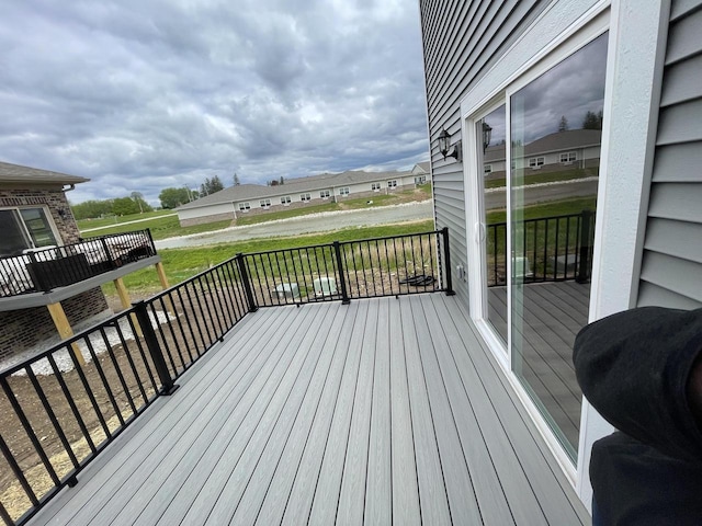 412 Emerald Ct, Kewaskum, WI 53040 - view of wooden terrace