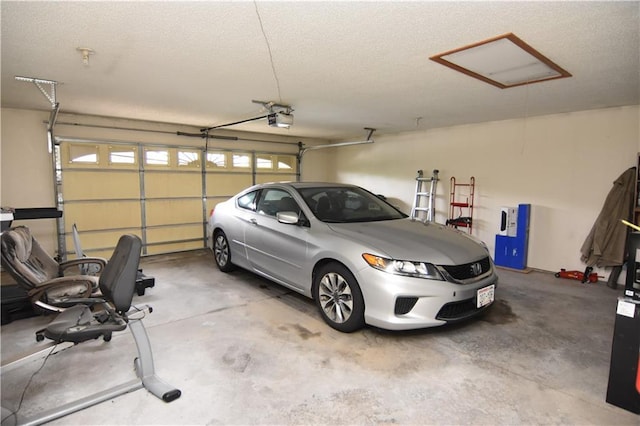 101 Baileyville Ct, Knapp, WI 54749 - garage featuring a garage door opener