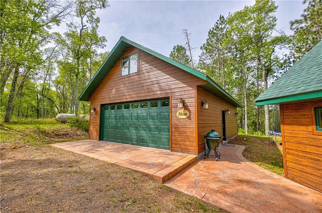 3844 State Road 77, Danbury, WI 54830 - view of detached garage