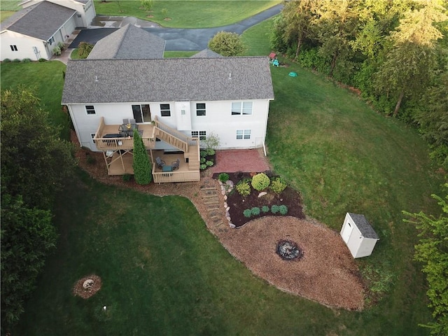 N1816 950th St, Eau Claire, WI 54701 - view from above of property