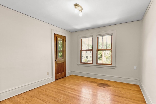 644 Crandall St, Madison, WI 53711 - spare room with light wood-type flooring and baseboards