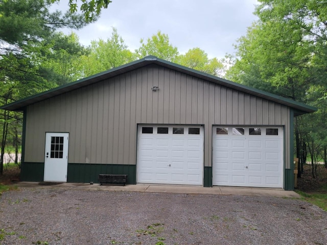 610 Fox Ridge Ct, Nekoosa, WI 54457 - view of detached garage