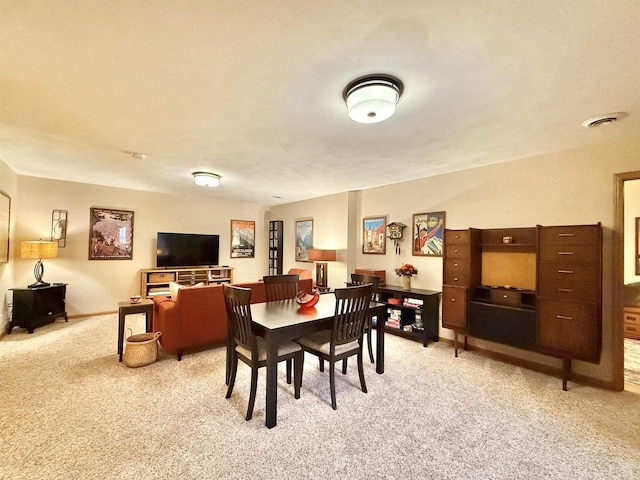 2728 E Ridge Rd, Beloit, WI 53511 - dining area with light colored carpet