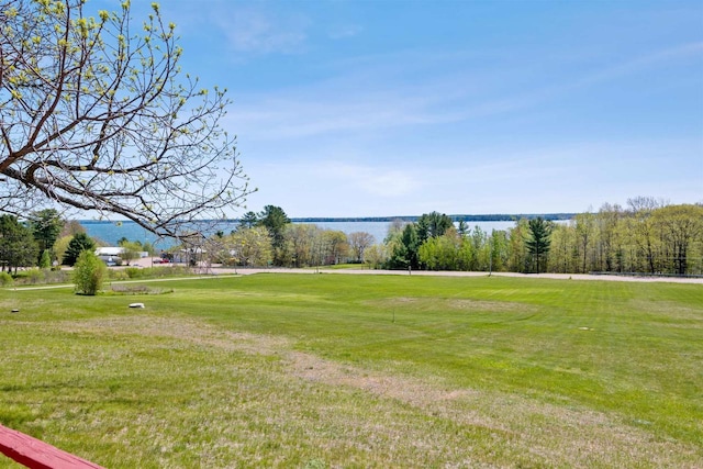 85175 State Highway 13, Bayfield, WI 54814 - view of grassy yard with a water view