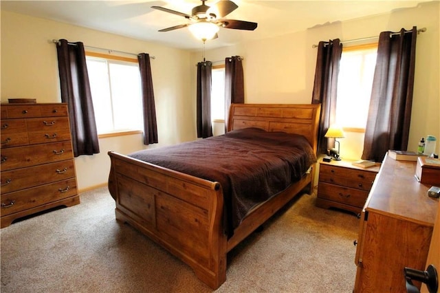 4315 Hector Dam Rd, Shell Lake, WI 54871 - bedroom featuring carpet and ceiling fan