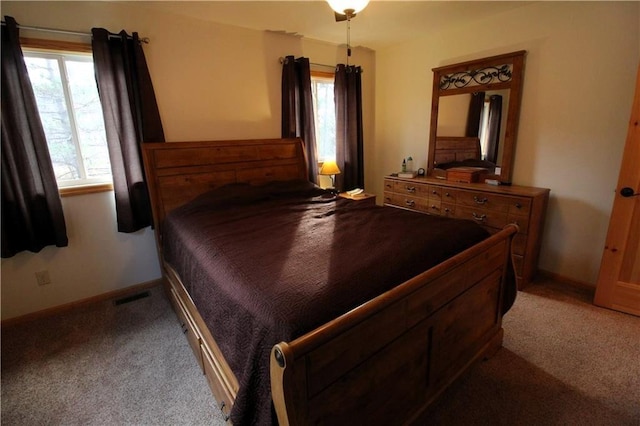 4315 Hector Dam Rd, Shell Lake, WI 54871 - bedroom featuring light colored carpet and baseboards