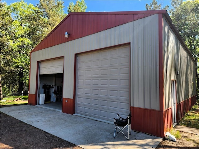 4315 Hector Dam Rd, Shell Lake, WI 54871 - view of detached garage