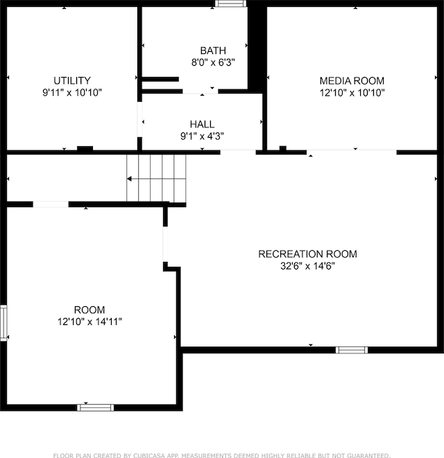 71 Menomonee St, Williams Bay, WI 53191 - floor plan / room layout