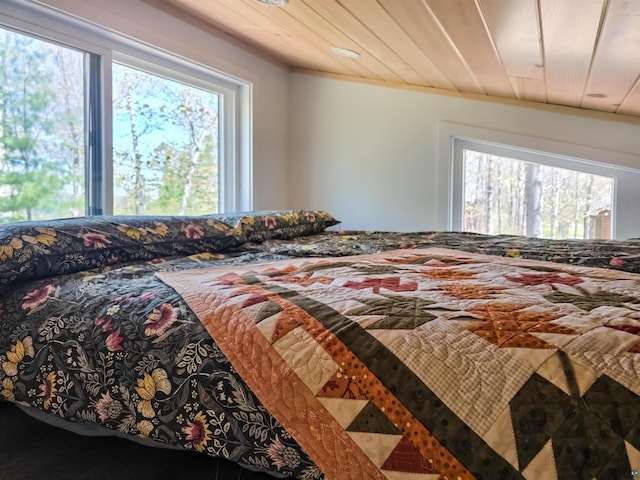 2270 N Shore Rd, La Pointe, WI 54806 - bedroom with multiple windows