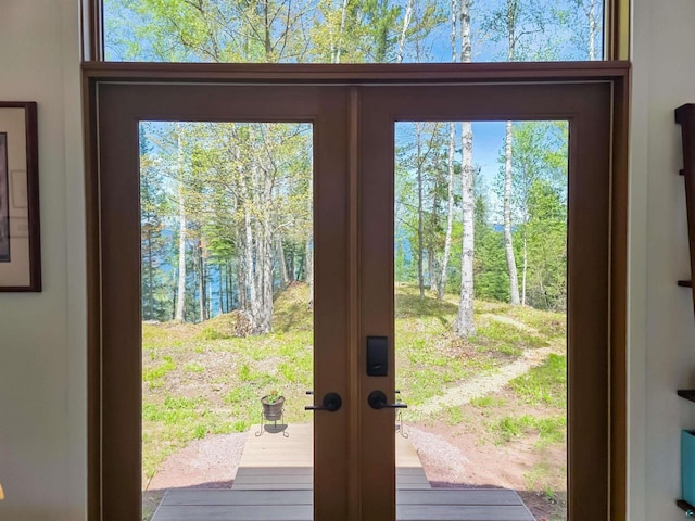 2270 N Shore Rd, La Pointe, WI 54806 - entryway featuring plenty of natural light