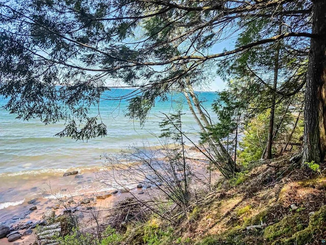 2270 N Shore Rd, La Pointe, WI 54806 - water view with local beach