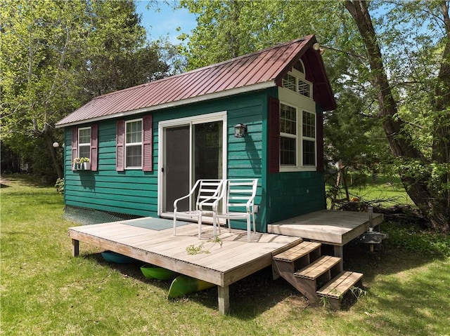 630 W Lake Dr, Shell Lake, WI 54871 - view of outdoor structure