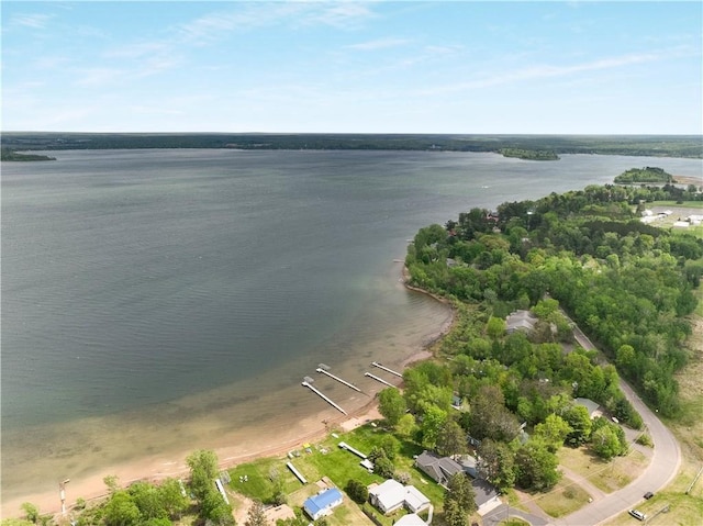 630 W Lake Dr, Shell Lake, WI 54871 - view of property location featuring a nearby body of water