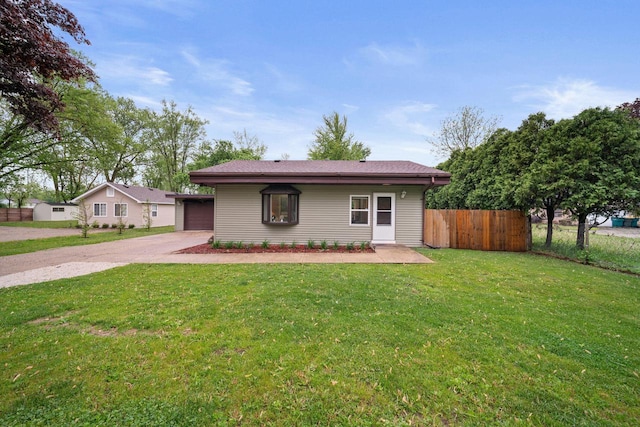 W865 Pell Lake Dr, Genoa City, WI 53128 - single story home with a garage