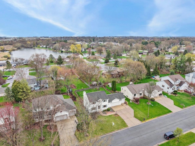 517 Brule Pkwy, Deforest, WI 53532 - aerial perspective of suburban area with a nearby body of water