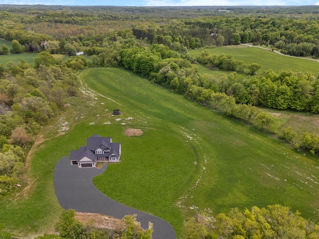 6340 Congress Dr, West Bend, WI 53095 - bird's eye view of a forest