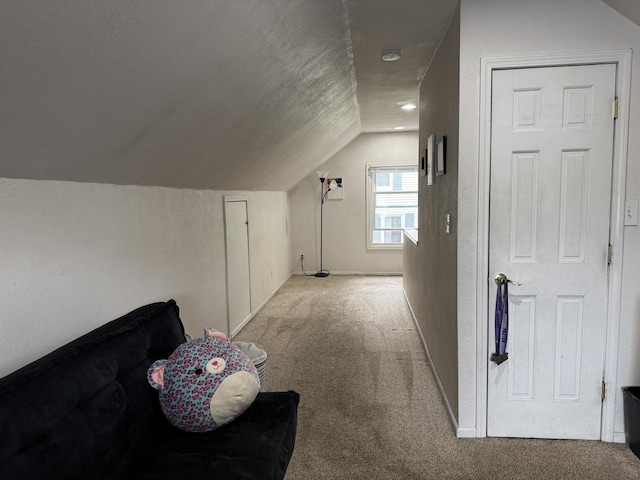 2775 S 53rd St, Milwaukee, WI 53219 - additional living space featuring vaulted ceiling, carpet, and baseboards