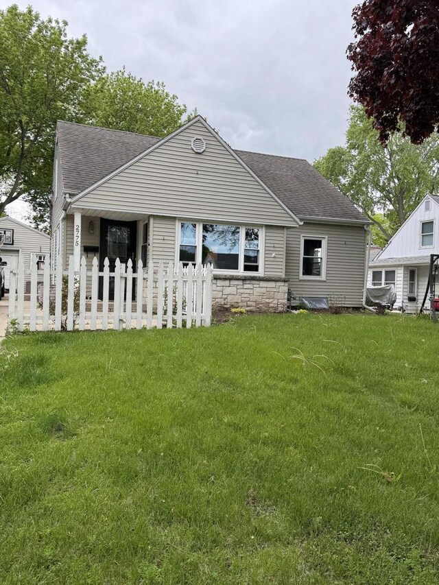 2775 S 53rd St, Milwaukee, WI 53219 - back of house featuring a shingled roof
