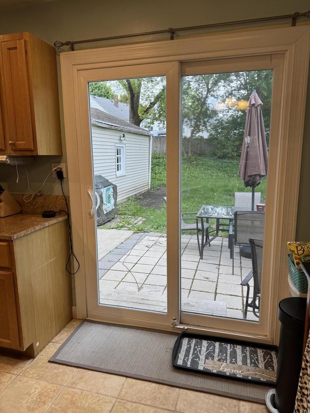 2775 S 53rd St, Milwaukee, WI 53219 - doorway with tile patterned flooring