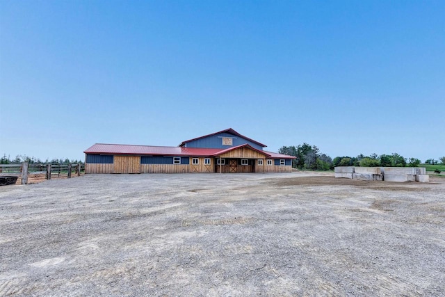5780 County Road V, Gillett, WI 54124 - view of front of property with metal roof