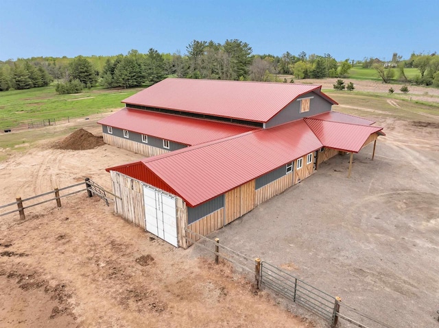 5780 County Road V, Gillett, WI 54124 - overview of rural landscape