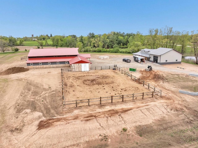 5780 County Road V, Gillett, WI 54124 - overview of rural landscape