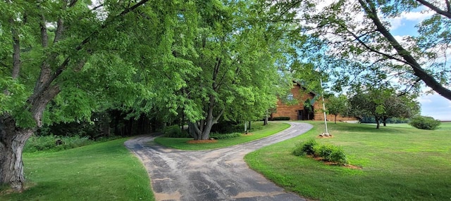 W6887 Two Mile Rd, Porterfield, WI 54159 - view of home's community featuring a lawn