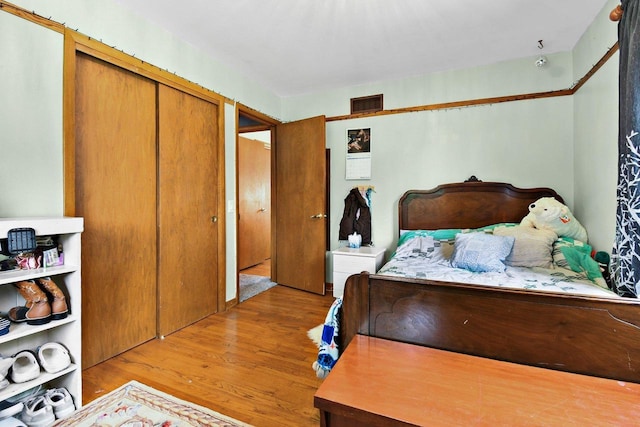 4917 Ralph Cir, Madison, WI 53714 - bedroom with wood finished floors and a closet