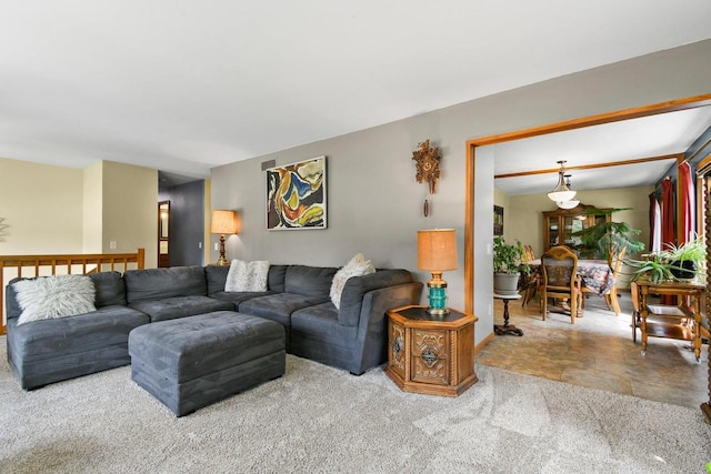 4917 Ralph Cir, Madison, WI 53714 - carpeted living area with baseboards