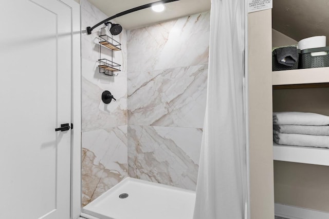 8606 State Highway 57, Baileys Harbor, WI 54202 - full bathroom with tiled shower