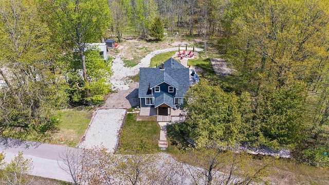 8606 State Highway 57, Baileys Harbor, WI 54202 - view from above of property featuring a forest