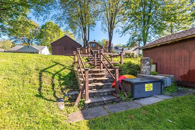 302 River Hts, Shawano, WI 54166 - view of green lawn