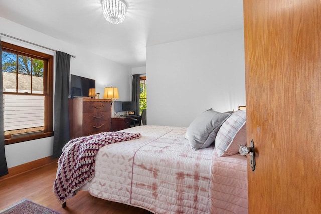 302 River Hts, Shawano, WI 54166 - bedroom with wood finished floors