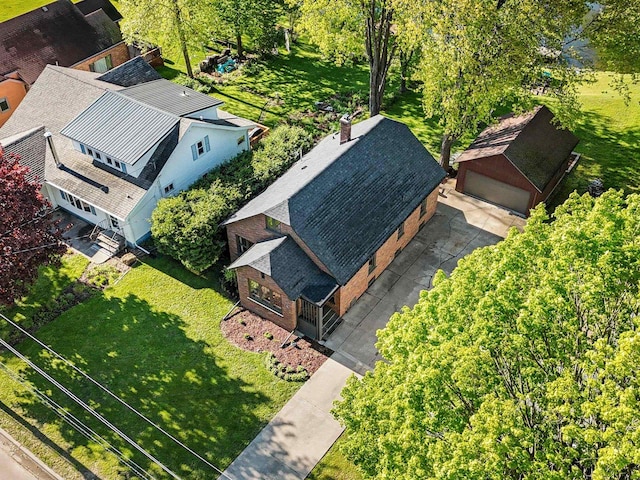 302 River Hts, Shawano, WI 54166 - view from above of property