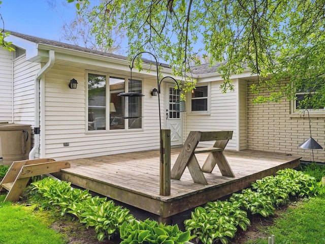 724 Mayflower Ave, Sheboygan, WI 53083 - view of deck