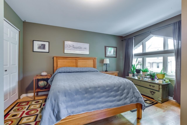 127 S Franklin St Unit 10, Madison, WI 53703 - bedroom featuring light wood-type flooring