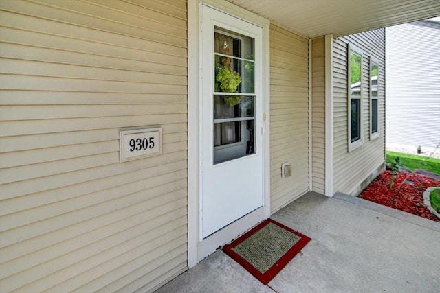9305 Briar Haven Dr, Verona, WI 53593 - doorway to property with covered porch