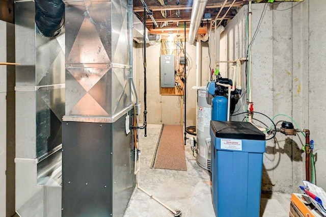 9305 Briar Haven Dr, Verona, WI 53593 - utilities with heating unit and electric panel