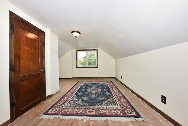 10339 W Hampton Ave, Milwaukee, WI 53225 - bonus room featuring vaulted ceiling and baseboards