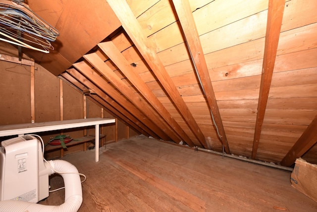 10339 W Hampton Ave, Milwaukee, WI 53225 - view of unfinished attic
