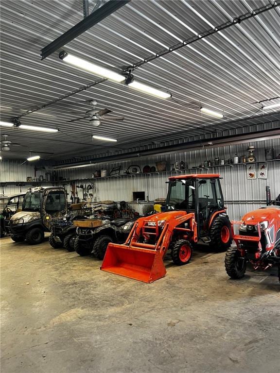 10384 W County Line Rd, Exeland, WI 54835 - view of garage