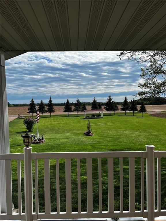 10384 W County Line Rd, Exeland, WI 54835 - view of grassy yard