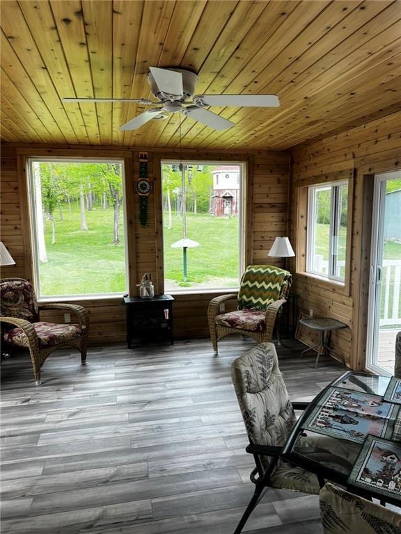10384 W County Line Rd, Exeland, WI 54835 - view of sunroom
