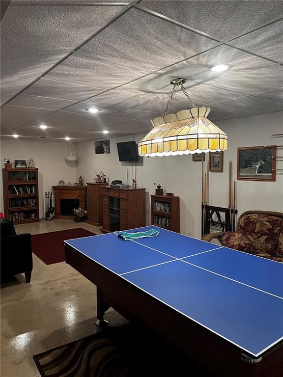 10384 W County Line Rd, Exeland, WI 54835 - view of recreation room