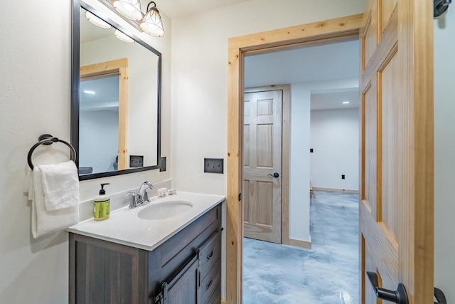 N11594 Woodland Dr, Tomahawk, WI 54487 - bathroom featuring vanity