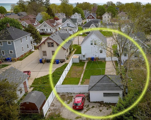 3834 Sheridan Rd, Kenosha, WI 53140 - aerial view of residential area