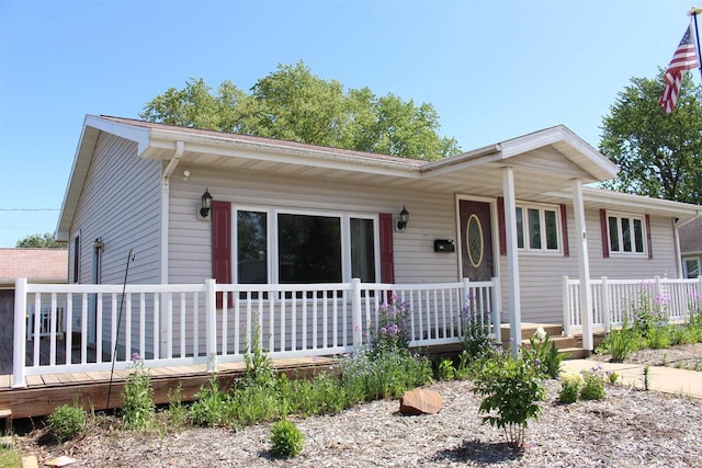 805 Prairie St, Mauston, WI 53948 - view of front of home featuring a wooden deck