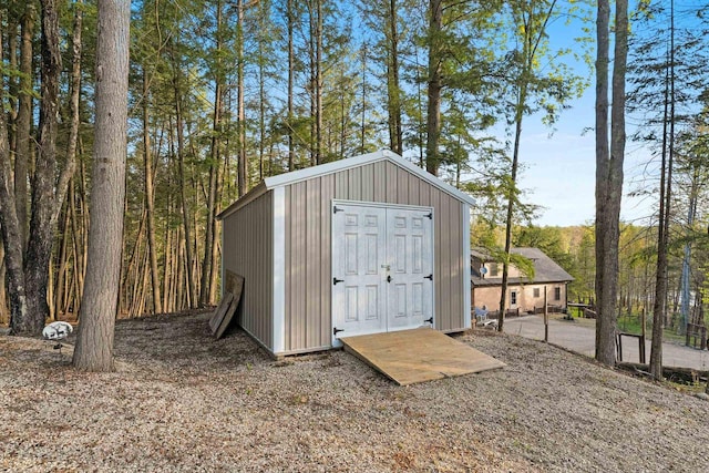 W6554 Wolf Lake Rd, Wausaukee, WI 54177 - view of shed