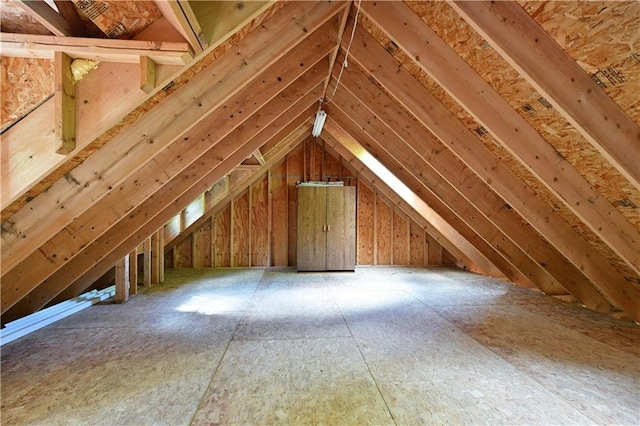 2706 28 1/8 St, Birchwood, WI 54817 - view of attic