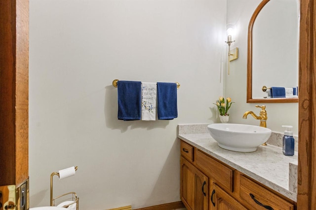 N1124 County Rd E, Waupaca, WI 54981 - bathroom with vanity